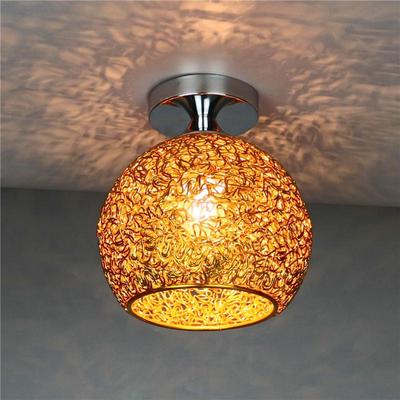Colorful Nordic LED Ceiling Light for Bedroom, Balcony, or Aisle