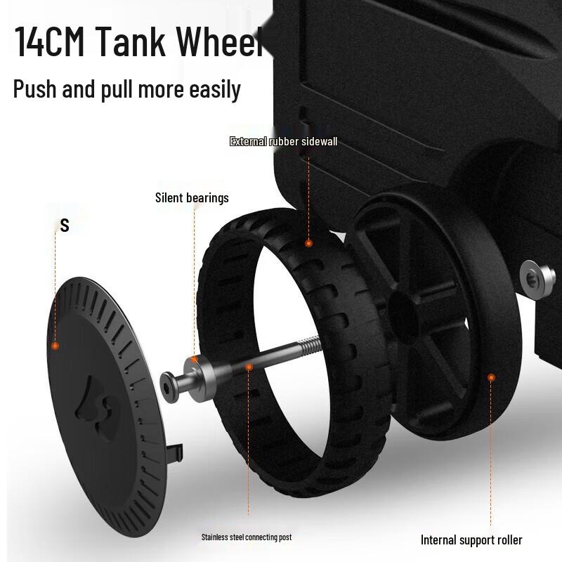 Sansui Portable Karaoke Trolley Speaker