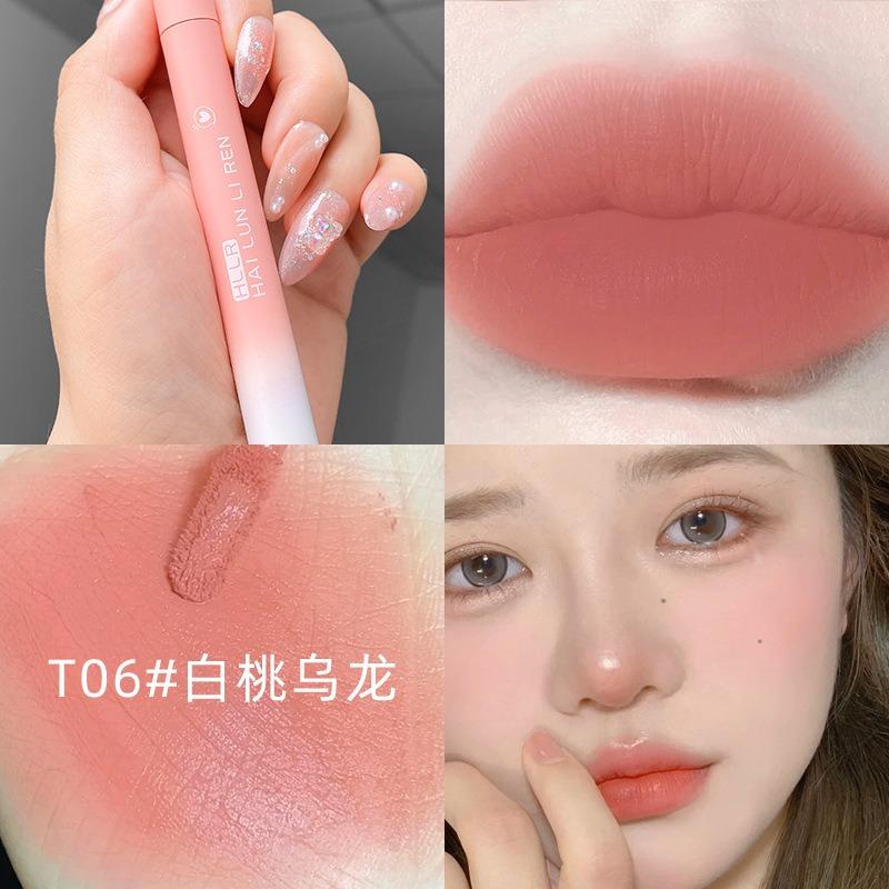 Matte Velvet Lip Glaze Student Brightening Versatile Lipstick Cosmetic