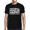 1Tee Mens Football Makes Me Happy You Not So Much Joke T-Shirt
