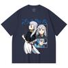 230 Gsm 100% Cotton Black Clover V3 Noelle Print Unisex Heavy Cotton T Shirt