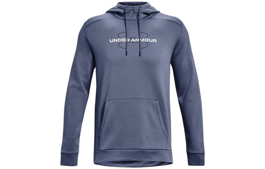 Under Armour Sweatshirts Men s Blue Hooded Moderate Regular 1373356-767 XXL