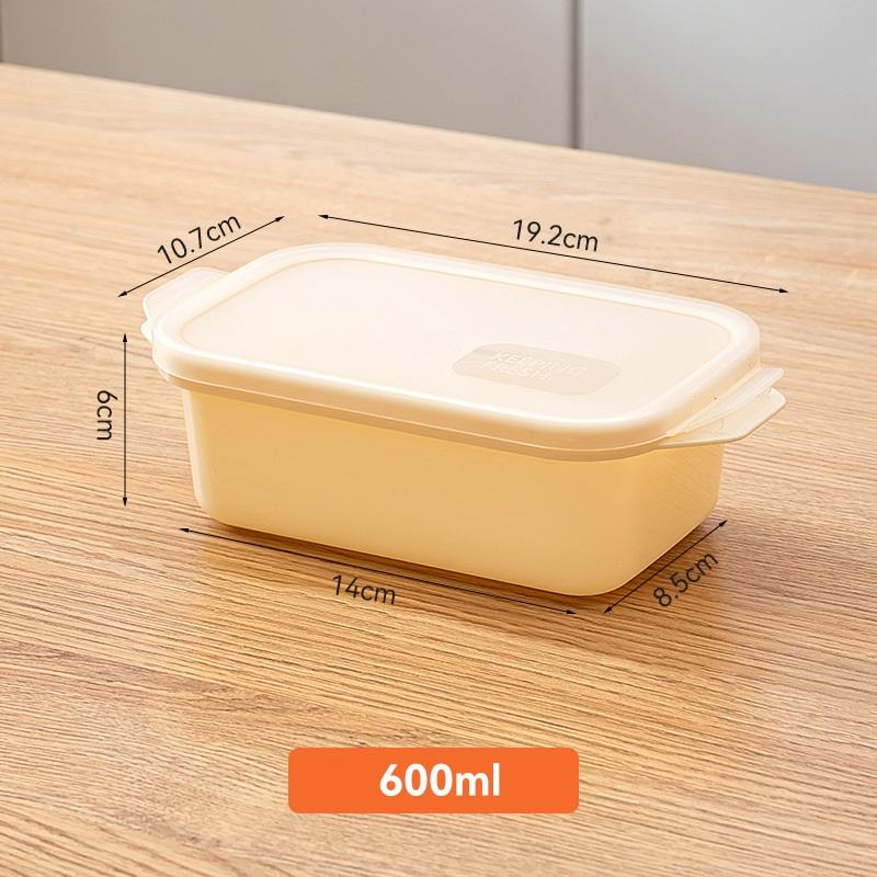 1/3 Pcs Refrigerator Food Sealed Crisper Containers Fresh Fruit Vegetables Steak Meat Storage Box Organizer Kitchen Accessories
