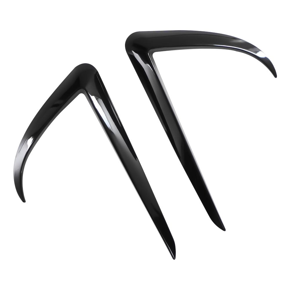 For Tesla Model 3 Model3 2017 - 2026 Front Blade Trim Bumper Spoiler Light Blade Decoration Sticker Trim Styling Accessories