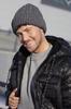 Kamea John Men' Beanie Charcoal, 85% Acrylic / 15% Wool