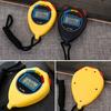 2Pcs Stopwatch Timer with Large Digital Display Date Time No Alarm Silent Sport Timer for Running Swimming