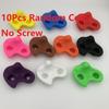 10Pcs Colourful Pig Nose Shape Children Rock Climbing Holds Indoor Outdoor Kids Playground Build  Wood Wall Climbing Stones Toys