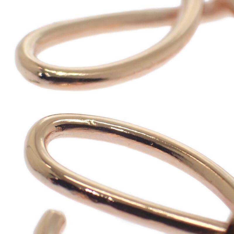 LOEWE  111.27.027 Brooch pink/Rose gold metal Women