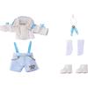 Good Smile Company Nendoroid Doll Outfit Set Suspender Shorts Set (White & Sax Blue) Action Figure Clothes Accessories
