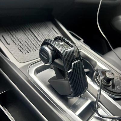For GWM TANK 400 Hi4-T 2024 Car Styling Accessories ABS Carbon Fiber Shift Knob Cover Car Gear Lever Hand Shank Head Trims