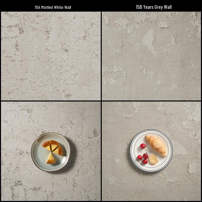3D Double-Sided Tree Shadow Background Paper for Photography: Minimalist Prop for Cosmetics, Food, and Jewelry Still Life