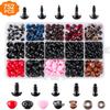 752PCS Black Art Eye Toy DIY Accessories Kit for Handmade Crafts