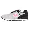 New Balance NB 574 Series Comfortable Versatile Kids Casual Shoes Kids Casual Shoes Black Gray KV574PZY