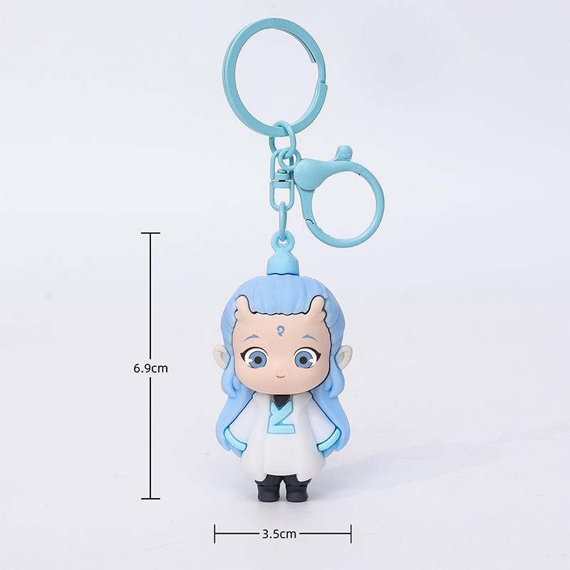 

Nezha 2 Demon Boy Naohai периферийный брелок милый кулон для сумки своими руками маленький подарочный кулон для сумки мультяшный брелок