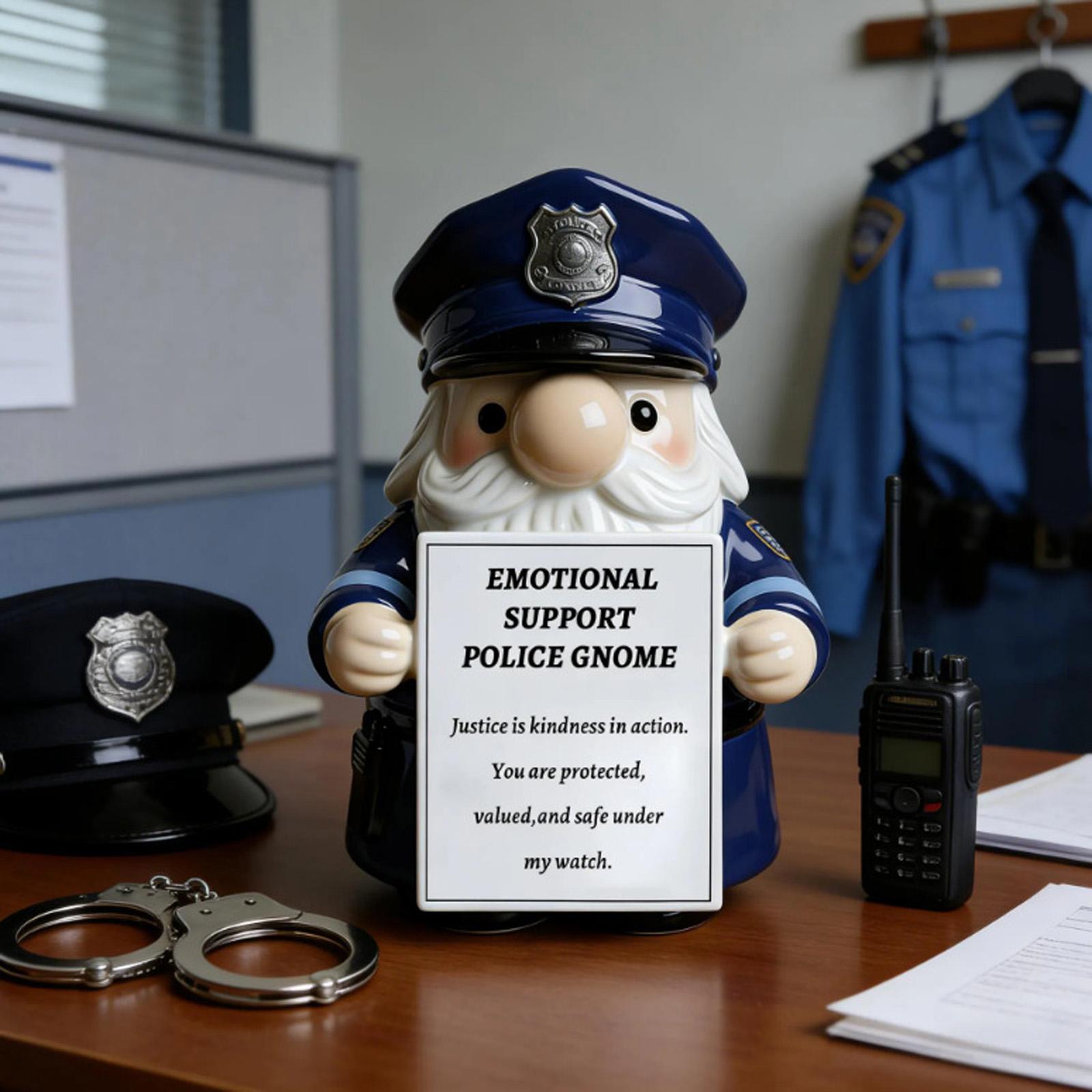 

Support Gnome Collection – Funny Decorative Figurines With Encouragement Cards, Uplifting Gnome Figurines For Stress Relief And Encouragement Gifts One Size