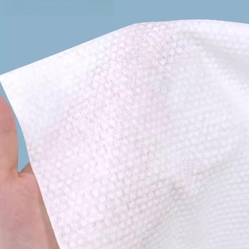 100pcs Single Fold Disposable Towels Hair Salon Thickens Headscarf Beauty Salon SPA Center Foot Massage Parlor Non-woven Fabric Absorbent Washcloth