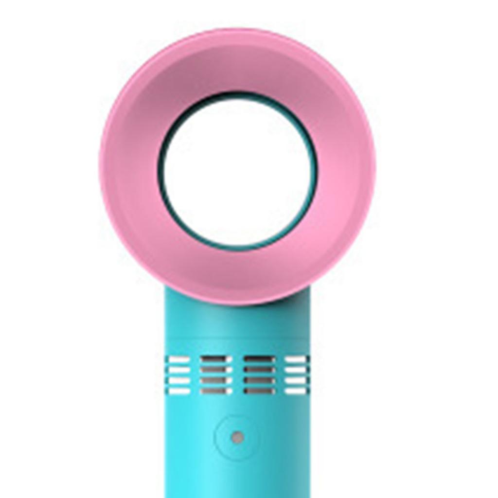 Ręczny wentylator bezłopatkowy 3 poziomy regulacji Bateria 2000 mAh Przenośny wentylator ręczny ze wspornikiem podstawy