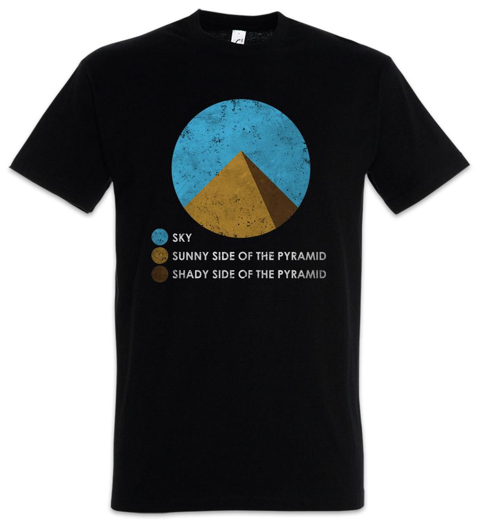 Chart Pyramid T-Shirt Fun Geek Nerd Teacher Professor Diagram Science Scientist M