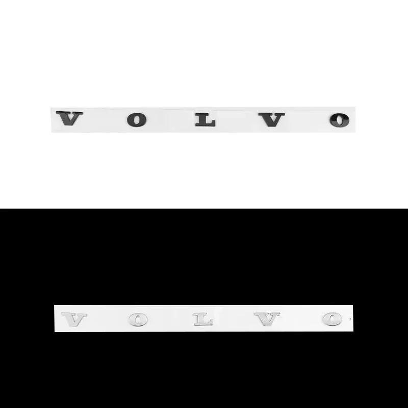 

New Glossy Black Trunk Emblem Badge/Silver Lettering for Volvo Xc60 Xc90 V40 V60 S60 V50 V90 S80 C40 XC40 V70 XC70 C30 C70 EX90 Black