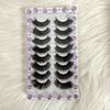 Wholesale Wispy Faux Mink Full Strip 3D Multi Layered Black 8MM-30MM Cruelty-Free Durable Eyelashes Targeted Vendor