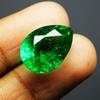 Natural COLOMBIAN Emerald Pear Cut 8.15 Ct CERTIFIED Green Loose Gemstone