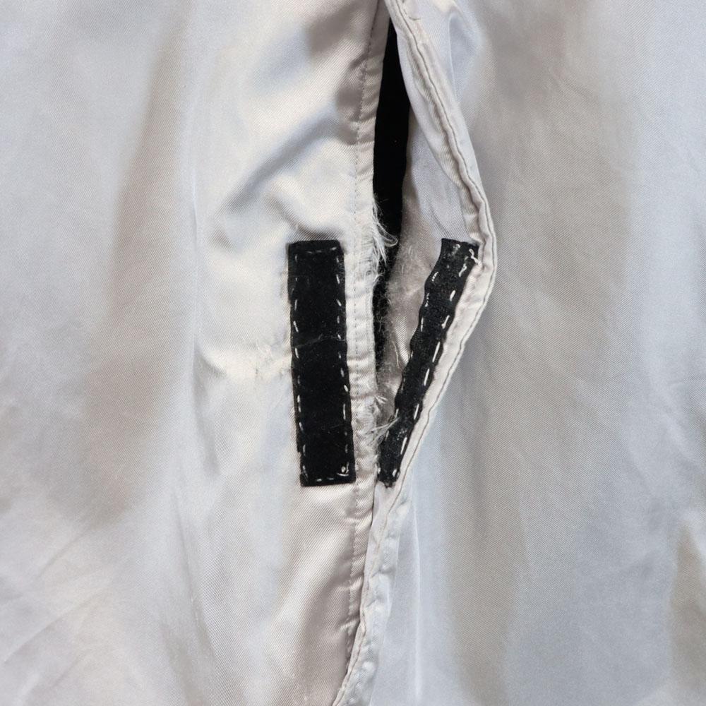 adidas 80s Vintage made by Descente Trefoil logo Long sleeve Cotton filling Bench coat Men's Used