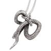 New European and American Retro Domineering Necklace Punk Style Winding Snake Men's Necklace Pendant