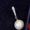 Trendy Women Gifts Shell Pearl S925 Silver Ear Studs Jewelry Fashion Drop Earrings