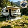 Stützfußpolster für Wohnmobil-Markise Omnistor Markisen-Basisplatte Camper Camping Außenzubehör Robust