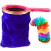 1 Set Magische Wechseltasche Verdrehtricks Tasche Mit Magischem Wechsel Blumen Griff Dinge Erscheinen Lassen Verschwinden Lassen Magie Trick, Blau