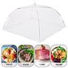 Food Mesh Cover Folding Household Kitchen Dish Umbrella Reusable Lace Protect Against Mosquitoes Fly Bug Plate Protector Food