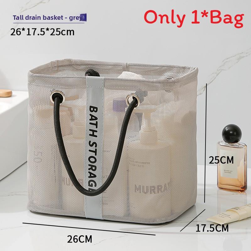 Travel Storage Organizer With Mesh Drainage For Cosmetics And Toiletries