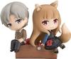 Good Smile Company Mini Memory Wolf and Spice and Wolf Merchant Encontra o Lobo Sábio Lawrence e Holo Figura Plástica Pintada Completa Não Escalonada