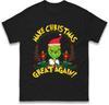 Donald Trump Christmas Tshirt Maga Make Christmas Great Again Funny Gift Top