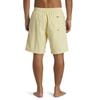 Quiksilver JAM Shorts, Double Piping, 19-inch Length, with Inner Shorts, AQYJV03157 YED0, Small