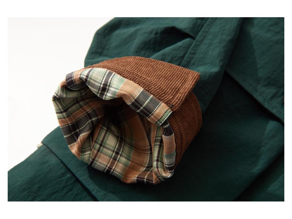 BroallyBR Autumn American Retro Men's Outdoor Lapel Workwear Jacket W253