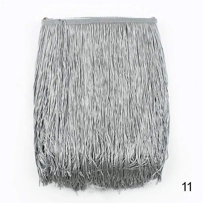 5/8/10M 30cm Long Tassel Fringes for Curtains Lace Trims Dress Fringe Trim Decorative Trimmings Stitching DIY Sewing Accessories