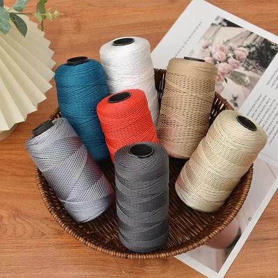 Three-Strand Nylon Crochet and Knitting Yarn for Bags, Hats, and Shoe Threads