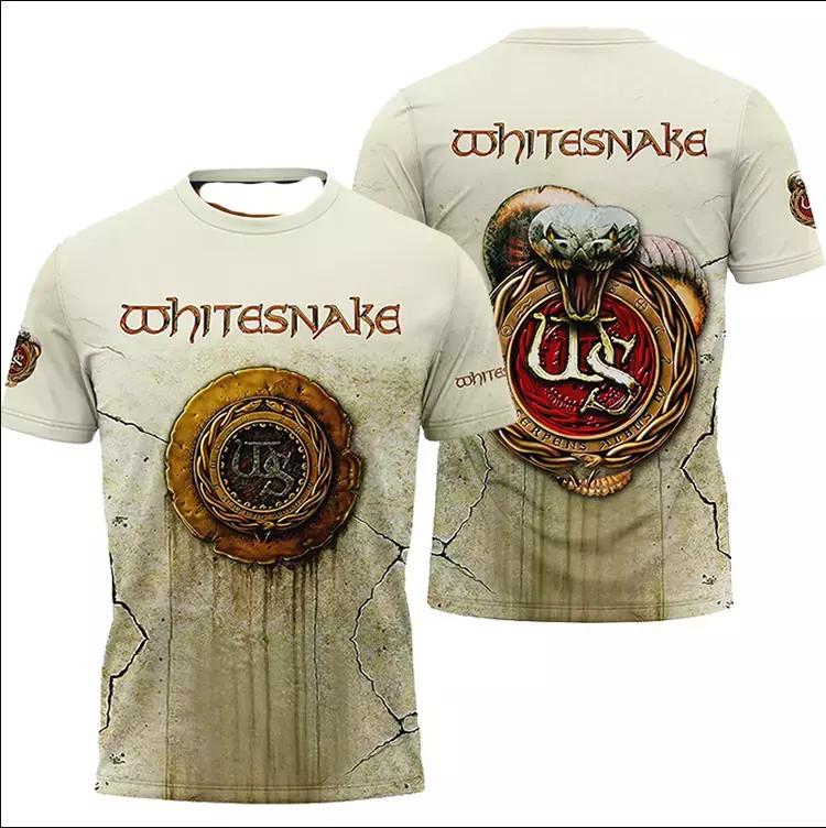 HOT NEW Whitesnake Album Cover AOP 3D T-shirt XA1115 S