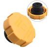 1PC Radiator Coolant Expansion Tank Cap For Opel For SAAB 9-3 9202799 1304677 Plastic Yellow High Quality Car Accessories