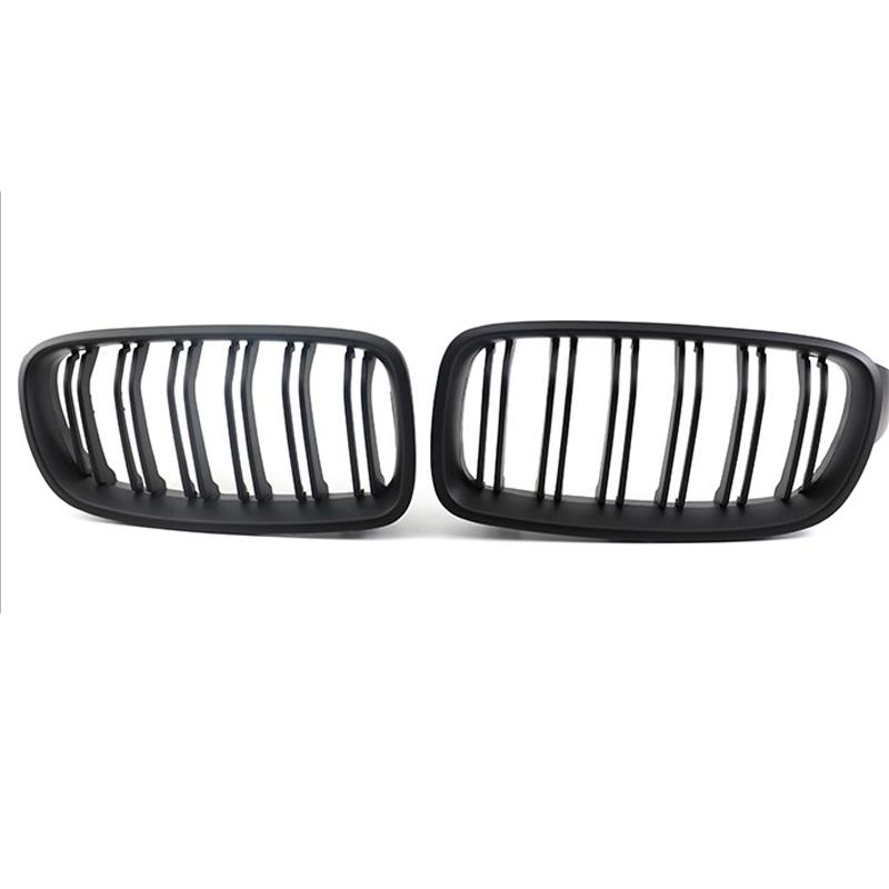 

Car Front Bumper Racing Grille Grill For BMW 3 Series F30 F31 F35 2012 2013 2014 2015-2018 1 Pair Gloss Black Kidney Grills