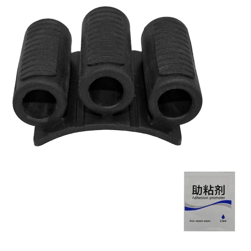 Professional Magnetic Screwdriver Bit Holder 3 Hole Design Nonslip Rubber Grip Lightweight 12g For Electric/Manual Tool