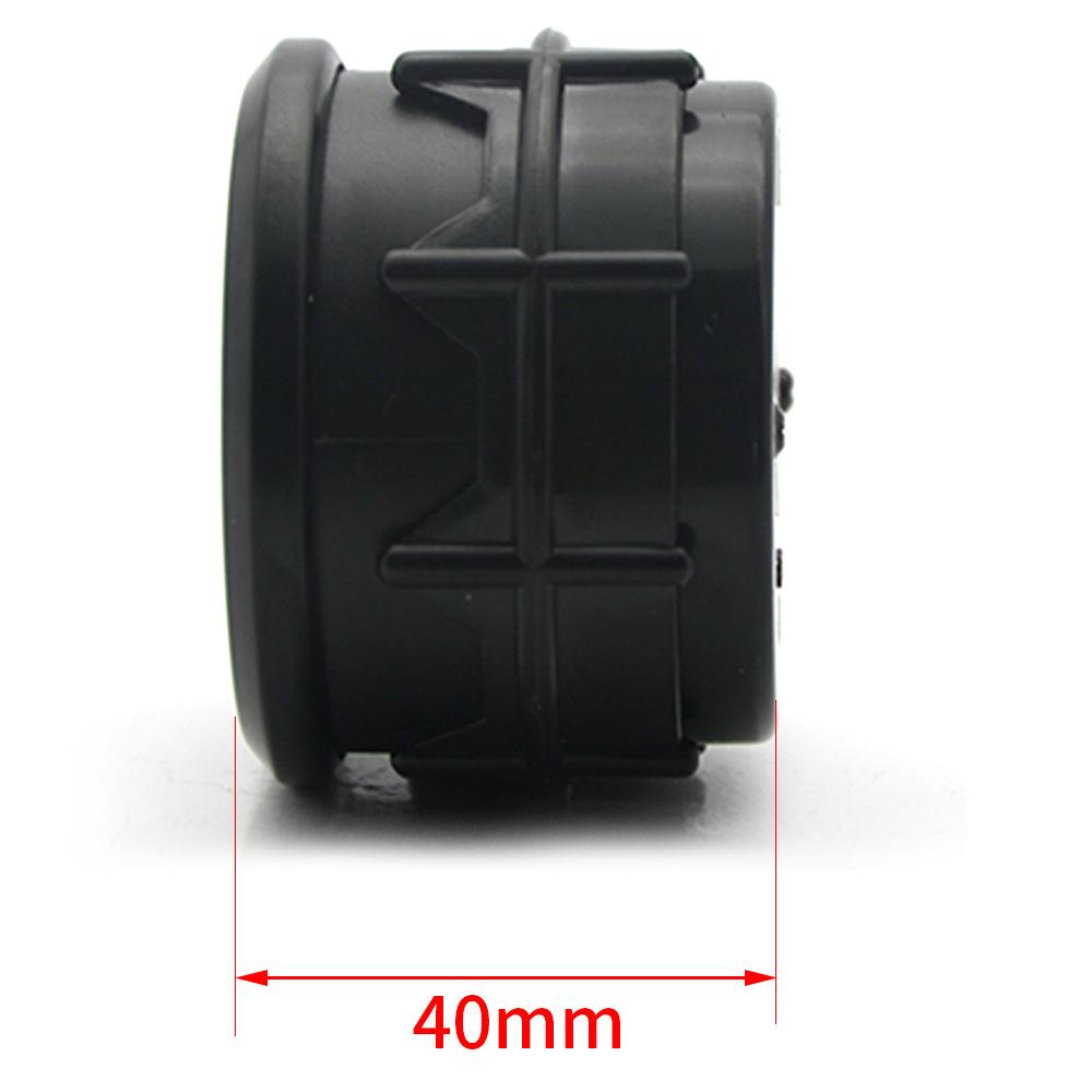 52MM Car Modification Gauge: Digital Display with Blue Light for Turbo, Water Temp, Oil Temp, Oil Pressure, Voltage (12V)