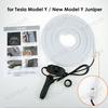VJOYCAR New Model Y Juniper YL New 3 Highland Rear Front Rear Trunk Waterproof LED Strip Atmosphere Brighten Light Plug & Play