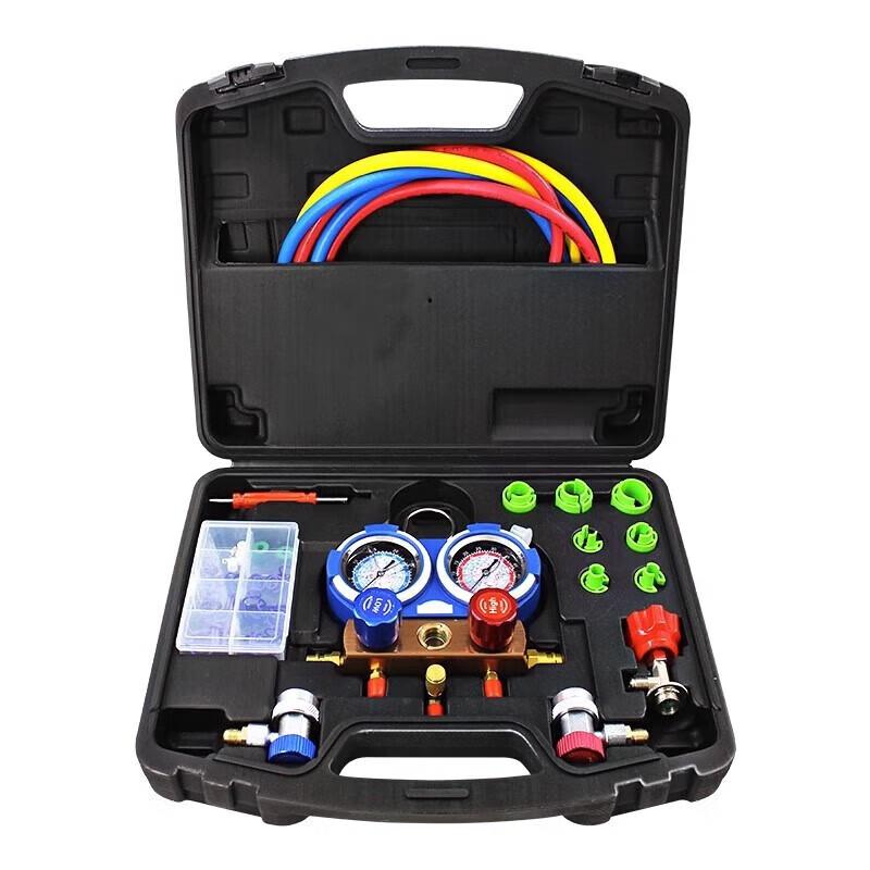 Aoniya Car AC Refrigerant Manifold Gauge Set