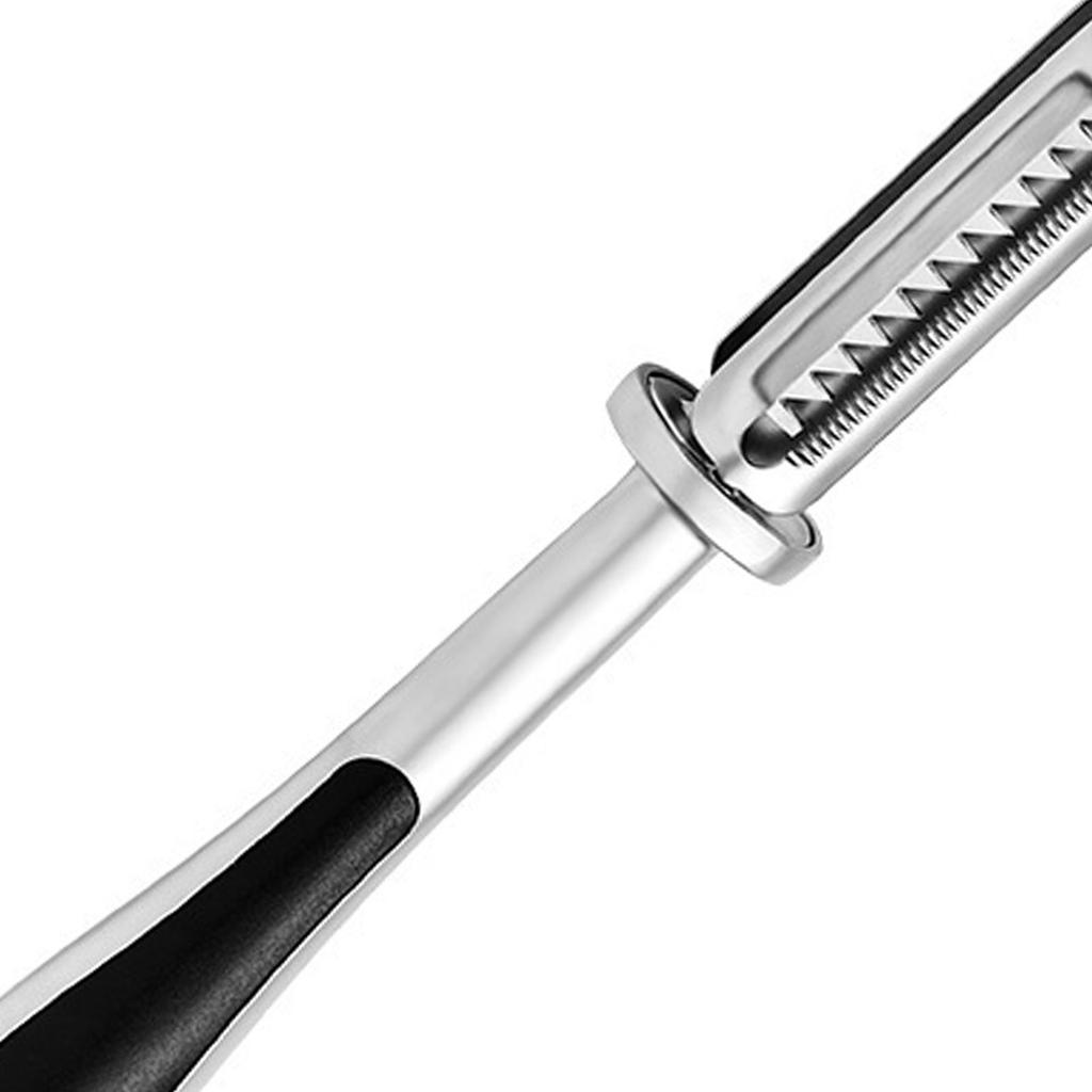 5 In 1 Fruit Vegetable Peeler Hole Digging Bottle Opener Zinc Alloy Ergonomic Non Slip Handle for