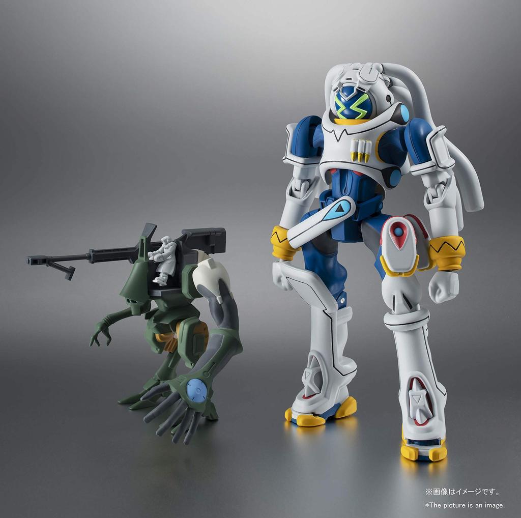TAMASHII NATIONS ROBOT SPIRITS OVERMAN King Gainer King Gainer Gachiko 130mm ABS PVC PET Painted Action Figure & Approx. & &