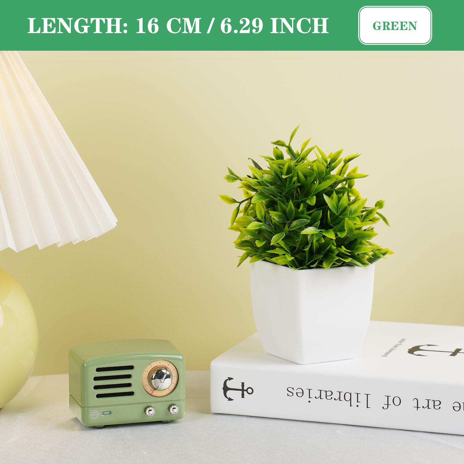 

Искусственный Зеленый Бонсай Искусственное Растение Эвкалипт Цветок Растение в Горшке для Улицы Внутри Дома Сада Спальни Декор