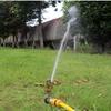 Zinc Alloy Rotating Lawn and Garden Sprinkler with Ground Stake