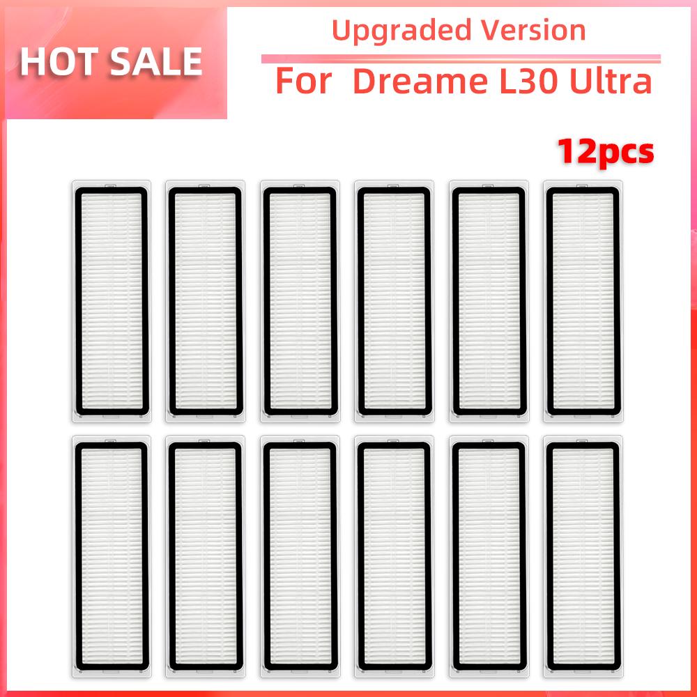 Compatible for Xiaomi Dreame L30 Ultra Robotic Vacuum Main Side Brush HEPA Filter Mop Pad Dust Bag Replacement Parts Accessories